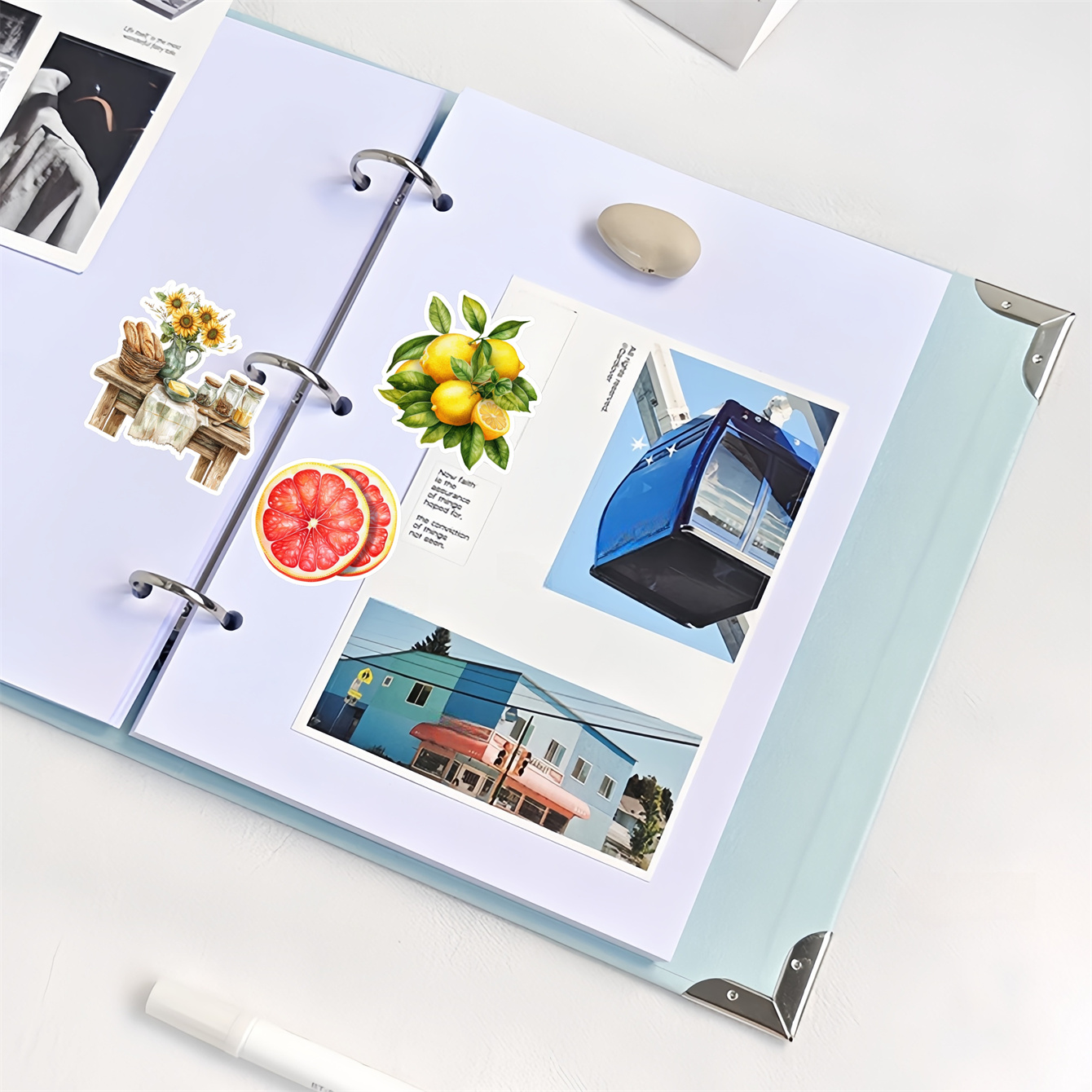 สติกเกอร์ลายครัวบ้านหมู่บ้านสี - Home Cooking Meals บทวิจารณ์และราคา