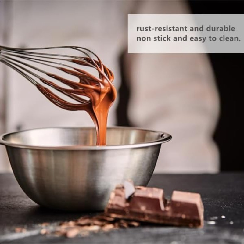 ที่ตีไข่สแตนเลสแบบมือหมุน 1 ชิ - Home Cooking Meals บทวิจารณ์และราคา