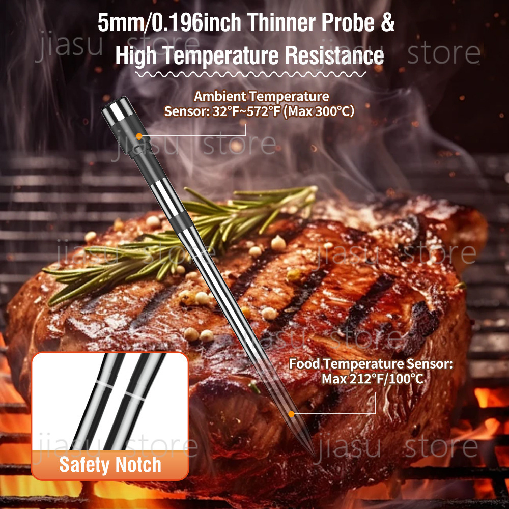 เทอร์โมมิเตอร์วัดอุณหภูมิบาร์บ - Home Cooking App บทวิจารณ์และราคา