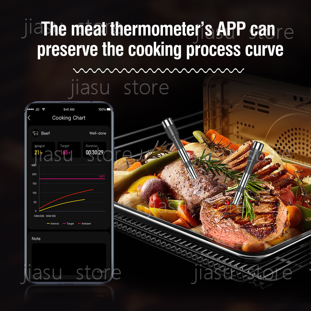 เทอร์โมมิเตอร์วัดอุณหภูมิบาร์บ - Home Cooking App บทวิจารณ์และราคา
